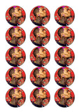 Chris Brown 01 Edible Icing Cake Topper or Ribbon