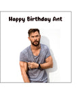 Chris Hemsworth 01 Edible Icing Cake Topper or Ribbon