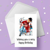 Chris Brown 03 Birthday Card