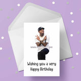 Chris Brown 04 Birthday Card