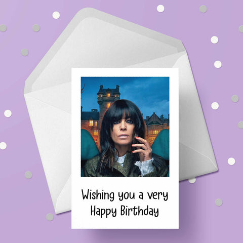 Claudia Winkleman Birthday Card