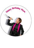 Cliff Richard 03 Edible Icing Cake Topper or Ribbon