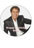 Cliff Richard 01 Edible Icing Cake Topper or Ribbon