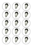 Cliff Richard 02 Edible Icing Cake Topper or Ribbon
