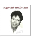 Cliff Richard 02 Edible Icing Cake Topper or Ribbon