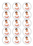Computer Edible Icing Cake Topper or Ribbon 05