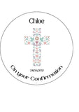 Confirmation 05 Edible Icing Cake Topper or Ribbon - The Cross