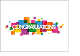 Congratulations 02 Edible Icing Cake Topper or Ribbon