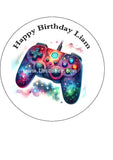 Games Controller 01 Edible Icing Cake Topper