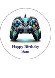 Games Controller 03 Edible Icing Cake Topper