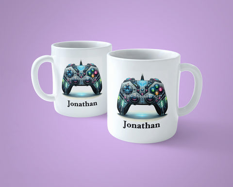 Personalised Games Controller Mug