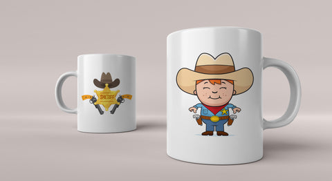 Cowboy Mug / Sheriff Mug