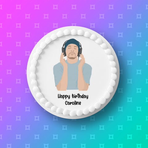 Craig David 01 Edible Icing Cake Topper or Ribbon