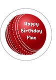 Cricket 01 Edible Icing Cake Topper or Ribbon