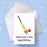Cricket 02 Birthday Card