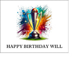 Cricket 03 Edible Icing Cake Topper or Ribbon