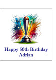 Cricket 03 Edible Icing Cake Topper or Ribbon