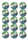 Crime Scene / Forensics 01 Edible Icing Cake Topper or Ribbon