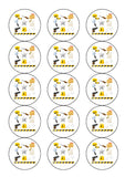 Crime Scene / Forensics 02 Edible Icing Cake Topper or Ribbon