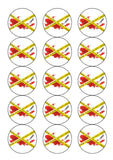 Crime Scene / Forensics 03 Edible Icing Cake Topper or Ribbon
