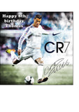 Cristiano Ronaldo 01 Edible Icing Cake Topper