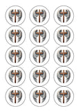 The Cross 02 Edible Icing Cake Topper or Ribbon