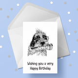 Dog Dad Edible Icing Cake Topper or Ribbon