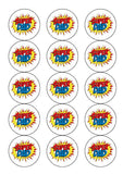 Dad Edible Icing Cake Topper or Ribbon 07