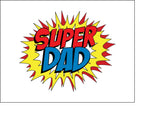 Dad Edible Icing Cake Topper or Ribbon 07