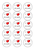 Dad Edible Icing Cake Topper or Ribbon 08