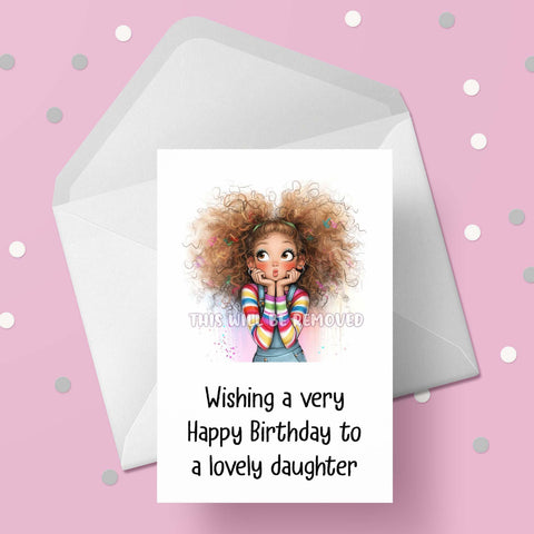 Birthday Card for Daughter 02