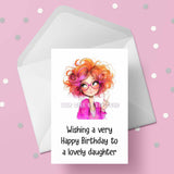 Birthday Card for Daughter 07