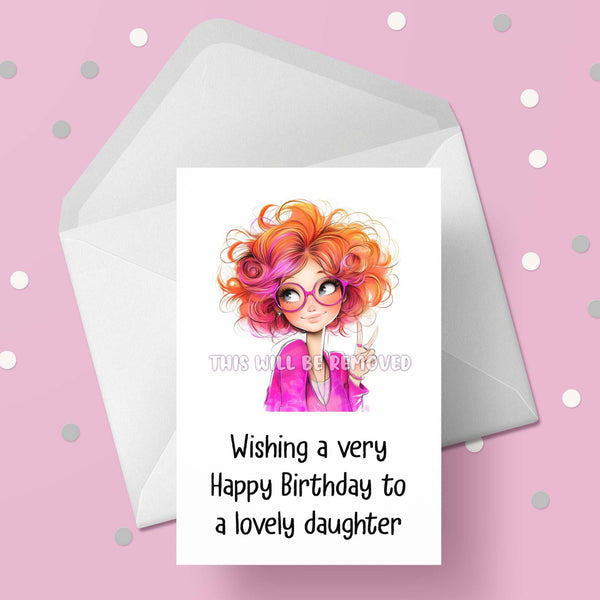 Birthday Card for Daughter 07