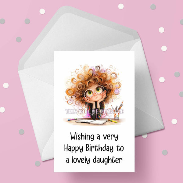 Birthday Card for Daughter 08