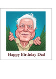 David Attenborough 03 Edible Icing Cake Topper