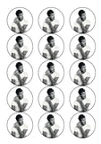 David Beckham 01 Edible Icing Cake Topper or Ribbon