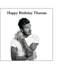 David Beckham 01 Edible Icing Cake Topper or Ribbon