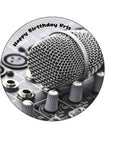 Music Decks DJ Edible Icing Cake Topper 01