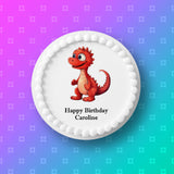 Dinosaur 01 Edible Icing Cake Topper