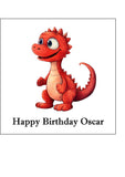 Dinosaur 01 Edible Icing Cake Topper