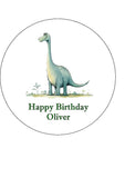 Dinosaur Edible Icing Cake Topper 09