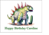 Dinosaur 04 Edible Icing Cake Topper