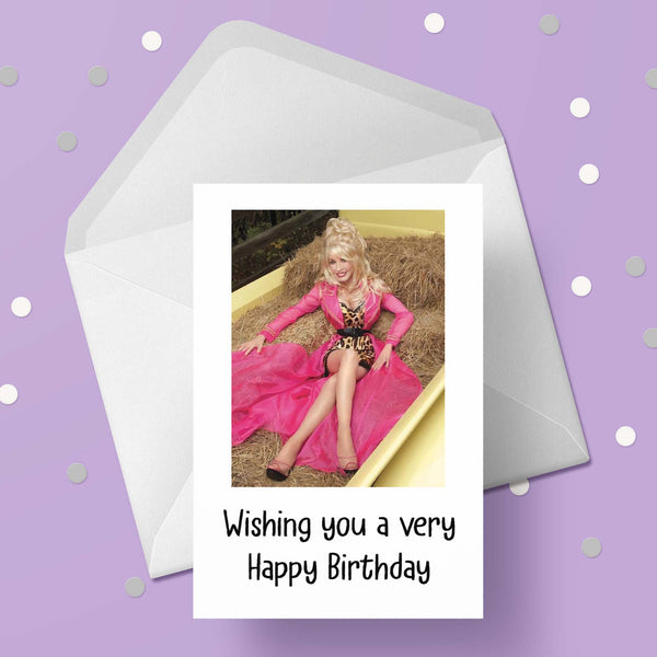 Dolly Parton 01 Birthday Card