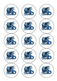 Dragon 01 Edible Icing Cake Topper