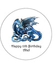 Dragon 01 Edible Icing Cake Topper