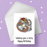Dragon Edible Icing Cake Topper 04 - Chinese