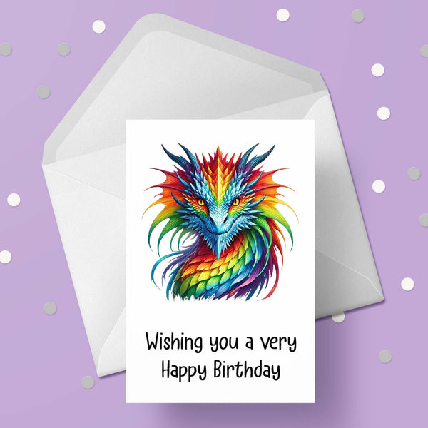 Dragon 05 Birthday Card