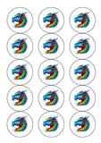 Dragon 03 Edible Icing Cake Topper or Ribbon