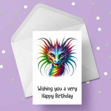 Dragon 07 Birthday Card