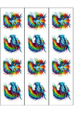 Dragon 05 Edible Icing Cake Topper or Ribbon